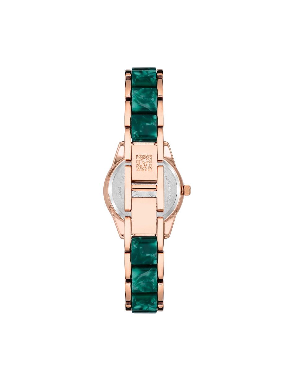 Les métaux Anne Klein Pearlescent Resin Link Bracelet Watch   | SGA-8017441